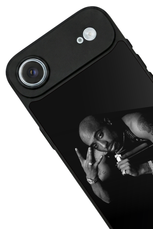 iPhone 17 Air Uyumlu Tupac Tasarımlı Glossy Premium Kılıf