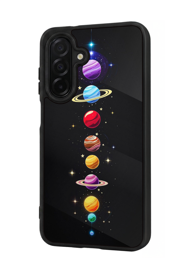 Samsung Galaxy A36 Uyumlu Uzay Tasarımlı Glossy Premium Kılıf