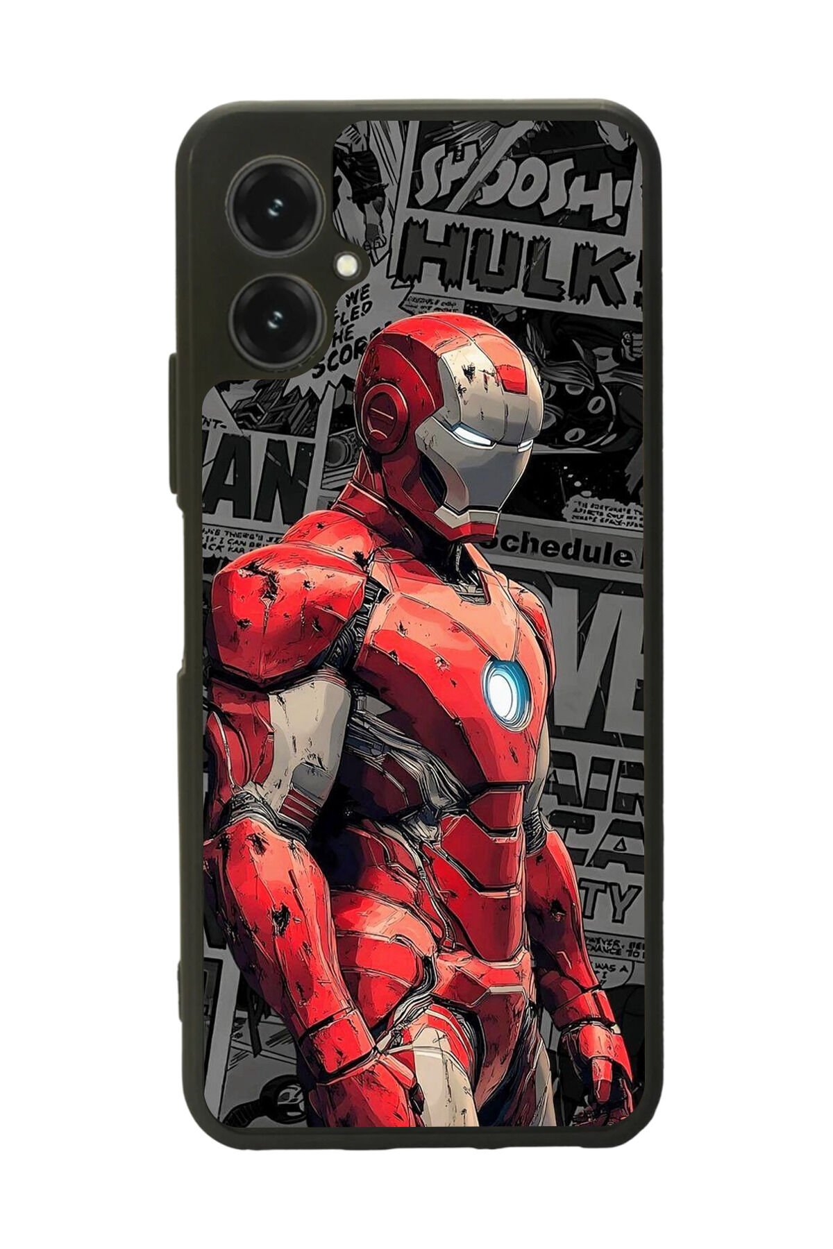 Omix X5 Uyumlu Iron Man ( Demir Adam ) Tasarımlı Glossy Premium Kılıf