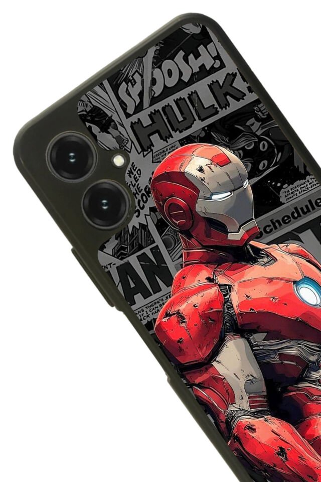 Omix X5 Uyumlu Iron Man ( Demir Adam ) Tasarımlı Glossy Premium Kılıf