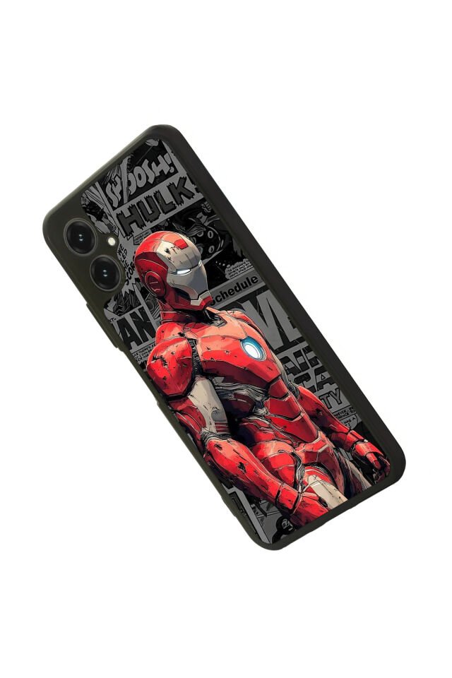 Omix X5 Uyumlu Iron Man ( Demir Adam ) Tasarımlı Glossy Premium Kılıf