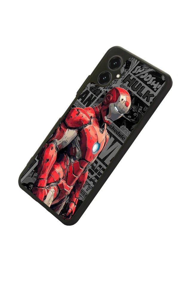 Omix X5 Uyumlu Iron Man ( Demir Adam ) Tasarımlı Glossy Premium Kılıf