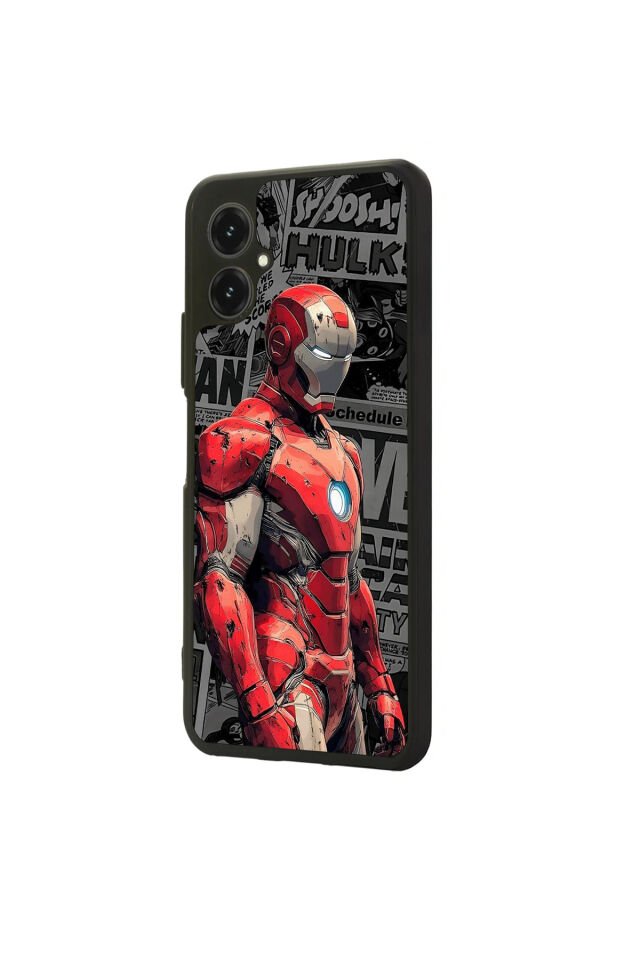 Omix X5 Uyumlu Iron Man ( Demir Adam ) Tasarımlı Glossy Premium Kılıf