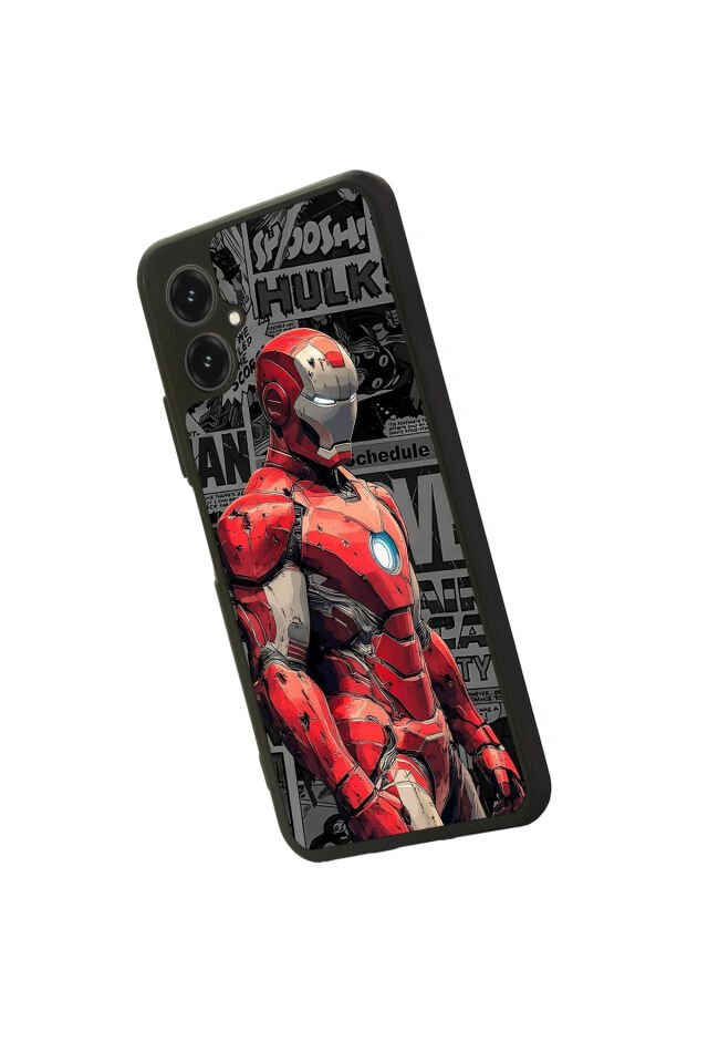 Omix X5 Uyumlu Iron Man ( Demir Adam ) Tasarımlı Glossy Premium Kılıf