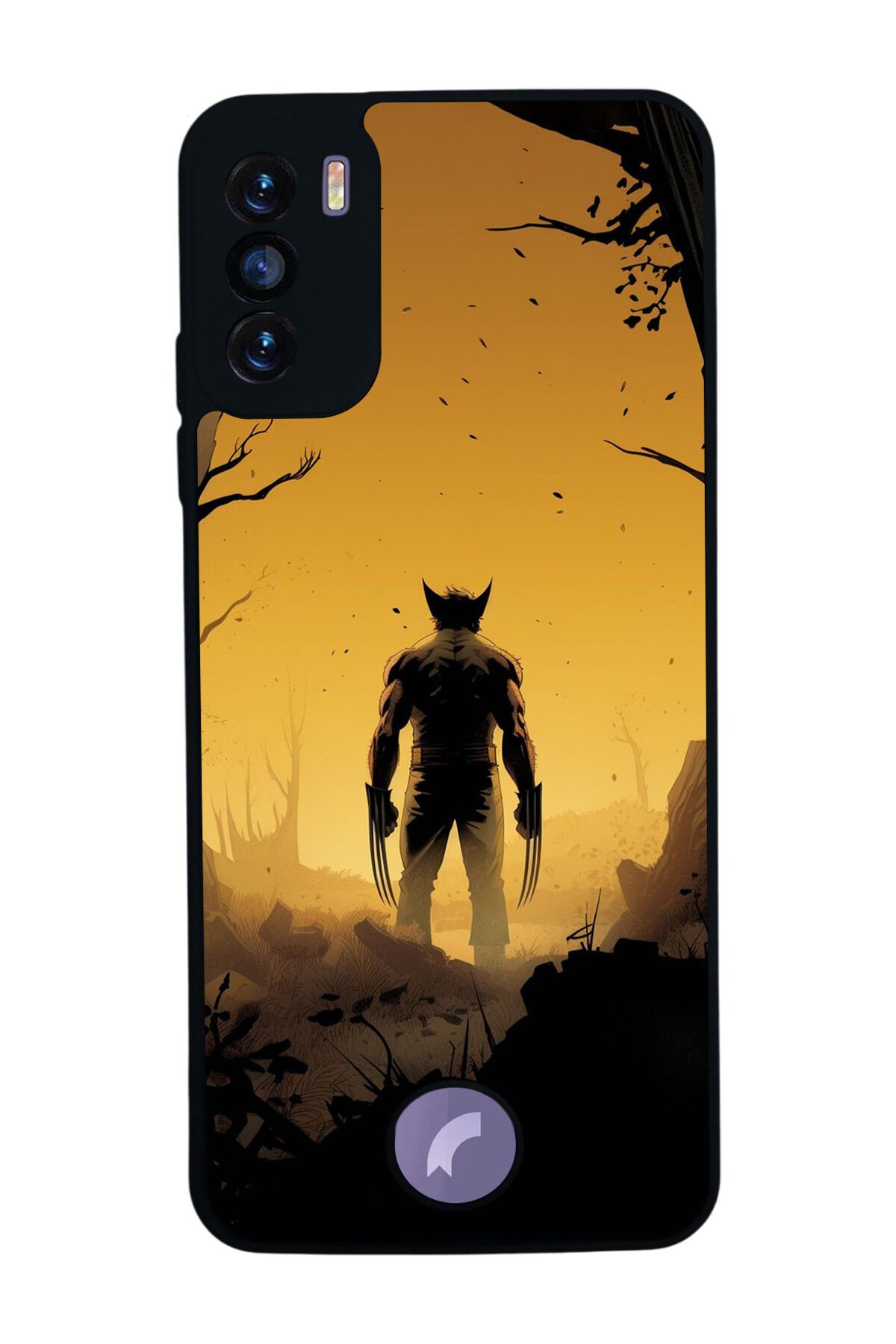 Reeder S19 Max Pro S Uyumlu Wolverine Tasarımlı Glossy Premium Kılıf