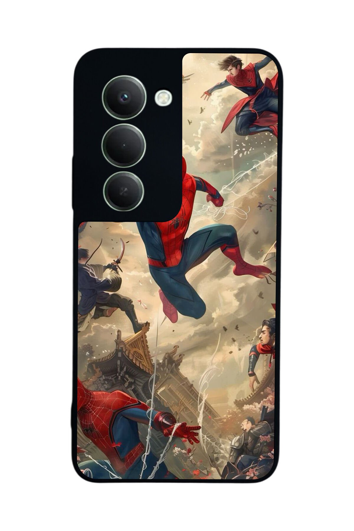 Xiaomi Redmi 15 5G Uyumlu Spider Man ( Örümcek Adam ) Tasarımlı Glossy Premium Kılıf