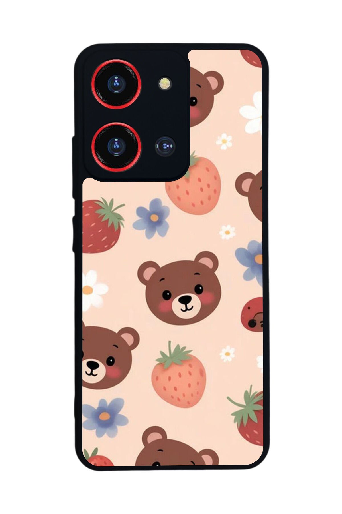 Reeder S19 Max Pro S ZOOM Uyumlu Ayı Tasarımlı Glossy Premium Kılıf