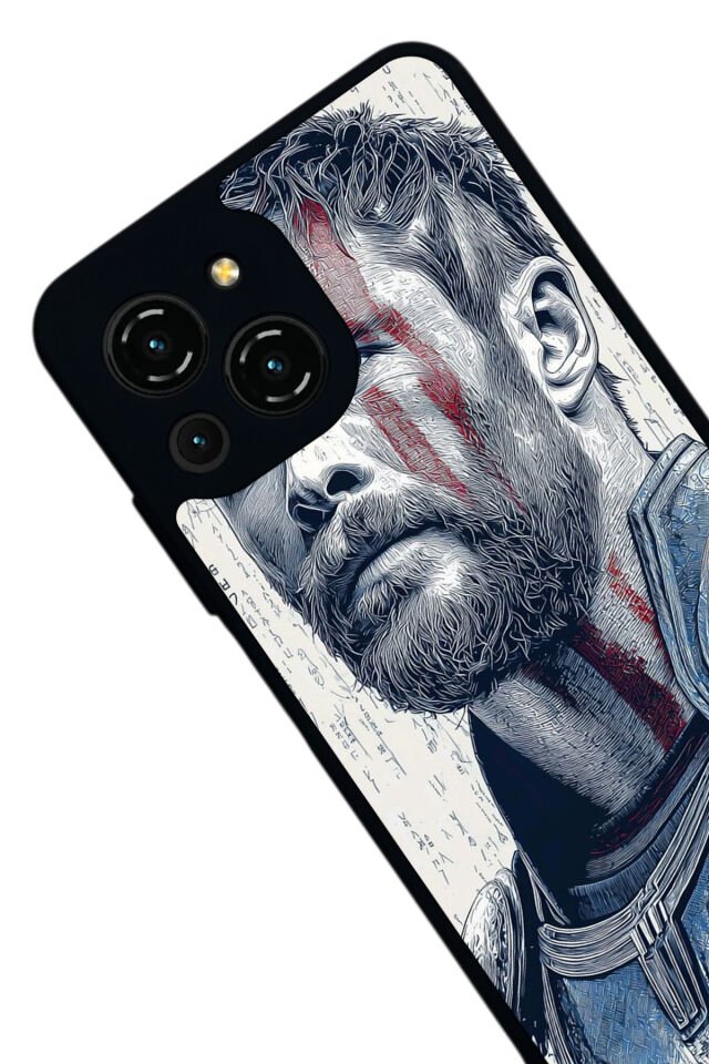 Reeder S23 Pro Max Uyumlu Thor Tasarımlı Glossy Premium Kılıf