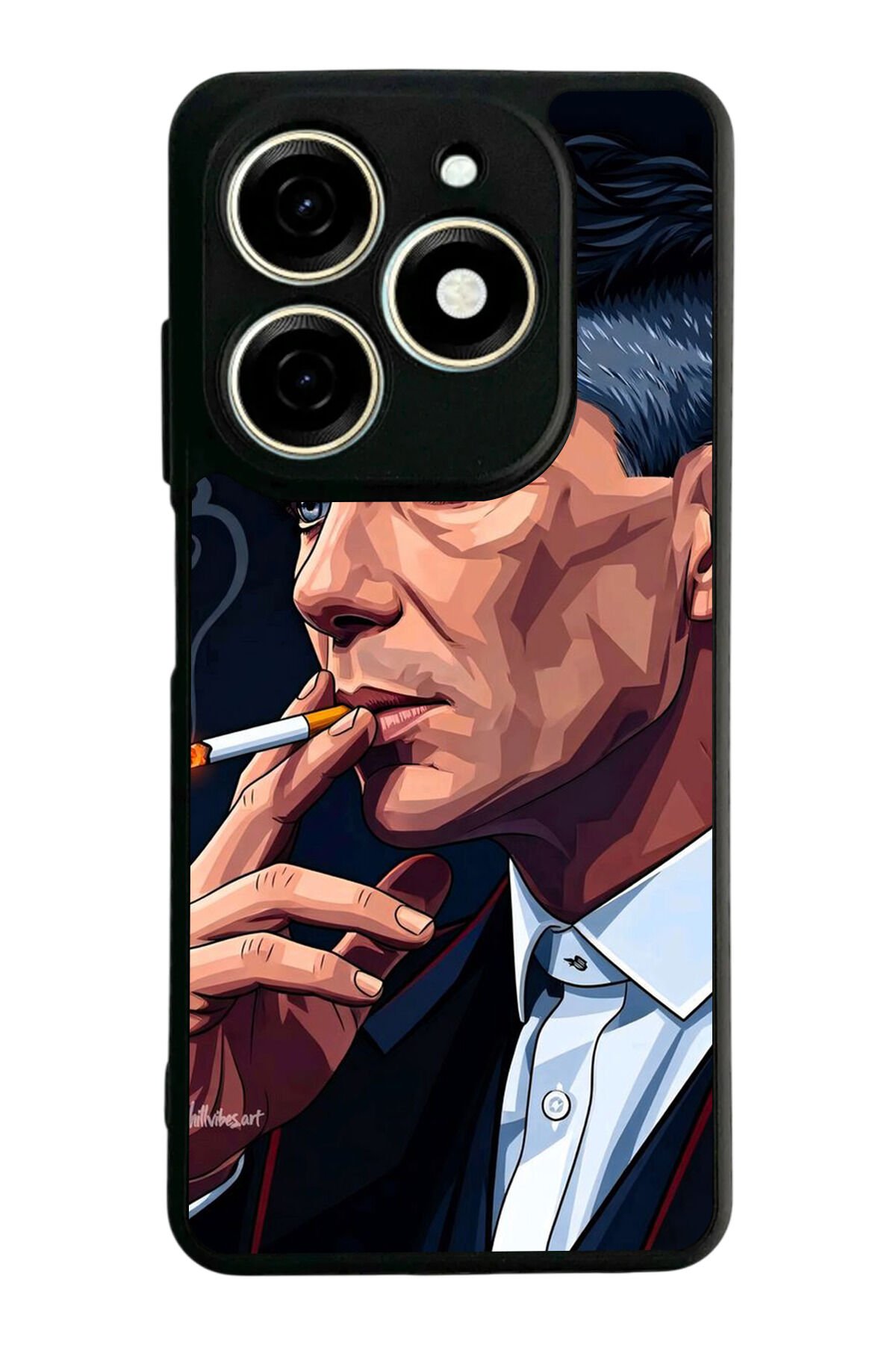 Infınıx Smart 8 Pro Uyumlu Peaky Blinders Tasarımlı Glossy Premium Kılıf