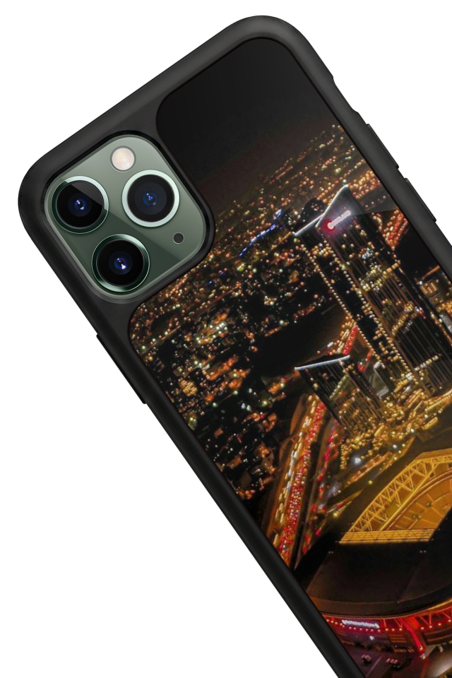 iPhone 11 Pro Uyumlu Aslan Tasarımlı Glossy Premium Kılıf