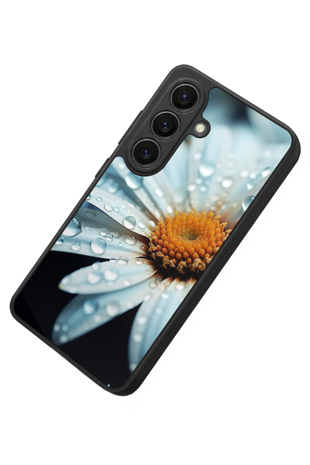 Samsung Galaxy S26 Uyumlu Cicek Tasarımlı Glossy Premium Kılıf