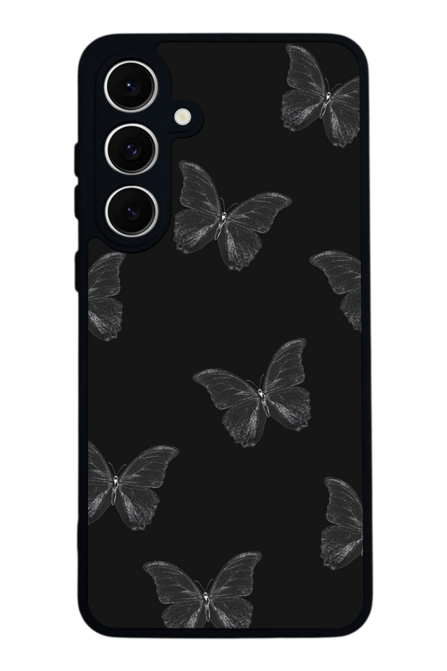 Samsung Galaxy A16 Uyumlu Kelebek Tasarımlı Glossy Premium Kılıf