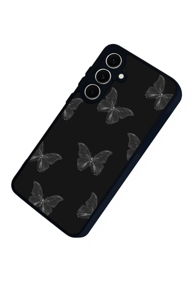 Samsung Galaxy A16 Uyumlu Kelebek Tasarımlı Glossy Premium Kılıf