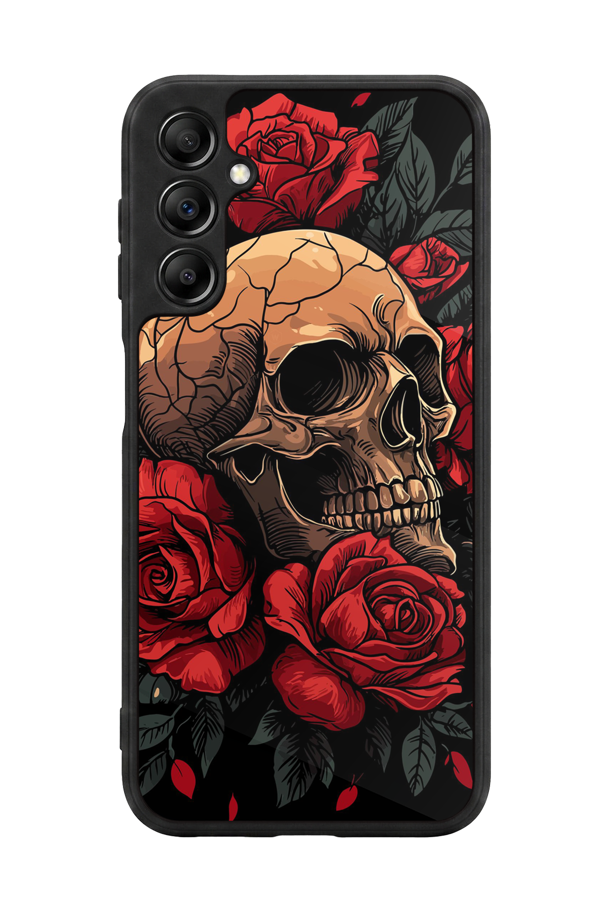 Samsung Galaxy A14 Uyumlu KuruKafa Tasarımlı Glossy Premium Kılıf