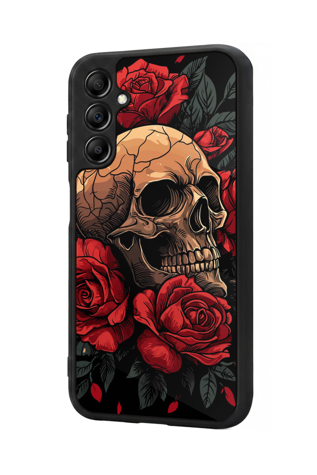 Samsung Galaxy A14 Uyumlu KuruKafa Tasarımlı Glossy Premium Kılıf