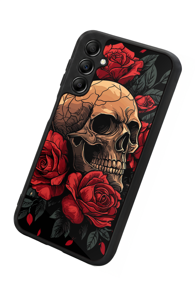 Samsung Galaxy A14 Uyumlu KuruKafa Tasarımlı Glossy Premium Kılıf