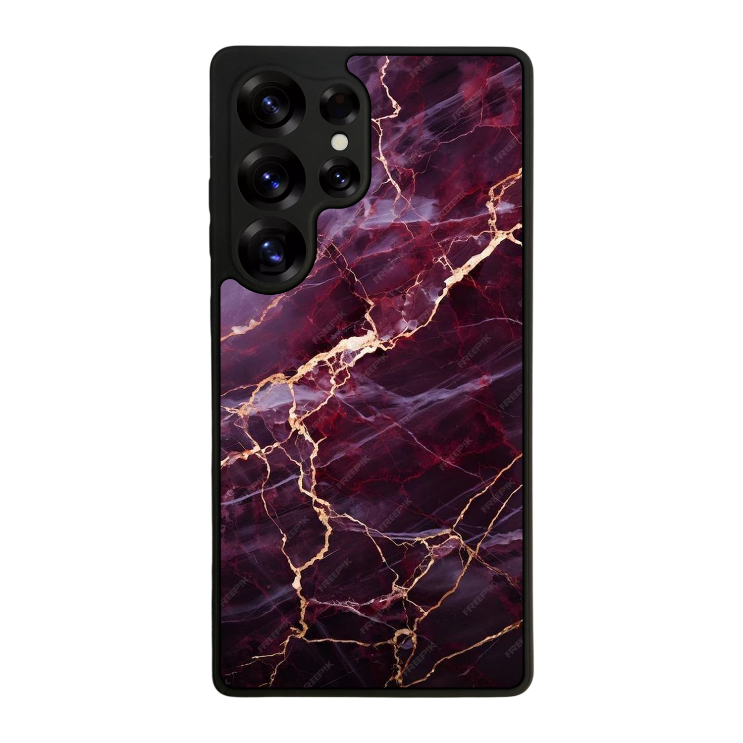 Samsung Galaxy S25 Ultra Uyumlu Mermer Marble Tasarımlı Glossy Premium Kılıf