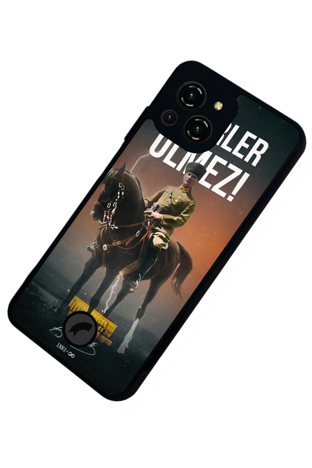 Reeder S23 Pro Max Uyumlu Mustafa Kemal Ataturk Tasarımlı Glossy Premium Kılıf