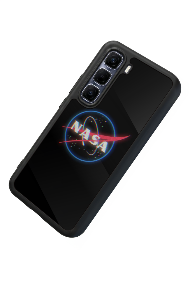 Infinix Hot 60 Pro Plus Uyumlu Nasa Tasarımlı Glossy Premium Kılıf