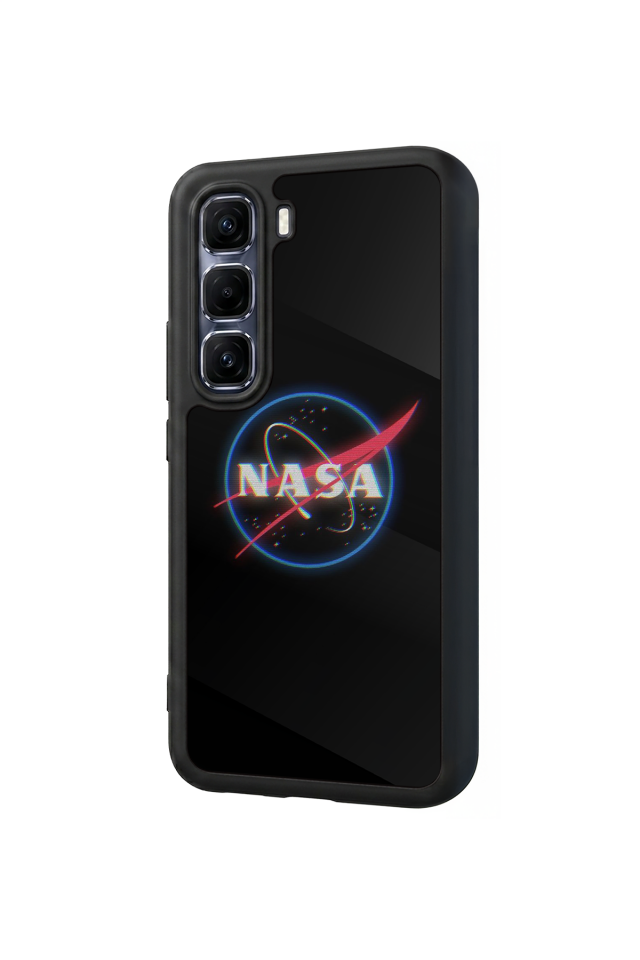 Infinix Hot 60 Pro Plus Uyumlu Nasa Tasarımlı Glossy Premium Kılıf