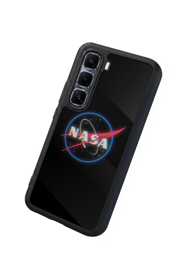 Infinix Hot 60 Pro Plus Uyumlu Nasa Tasarımlı Glossy Premium Kılıf