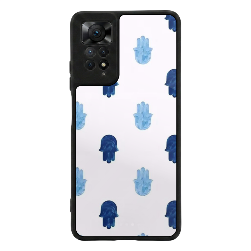 Xiaomi Redmi Note 11 Pro Uyumlu Nazar Tasarımlı Glossy Premium Kılıf