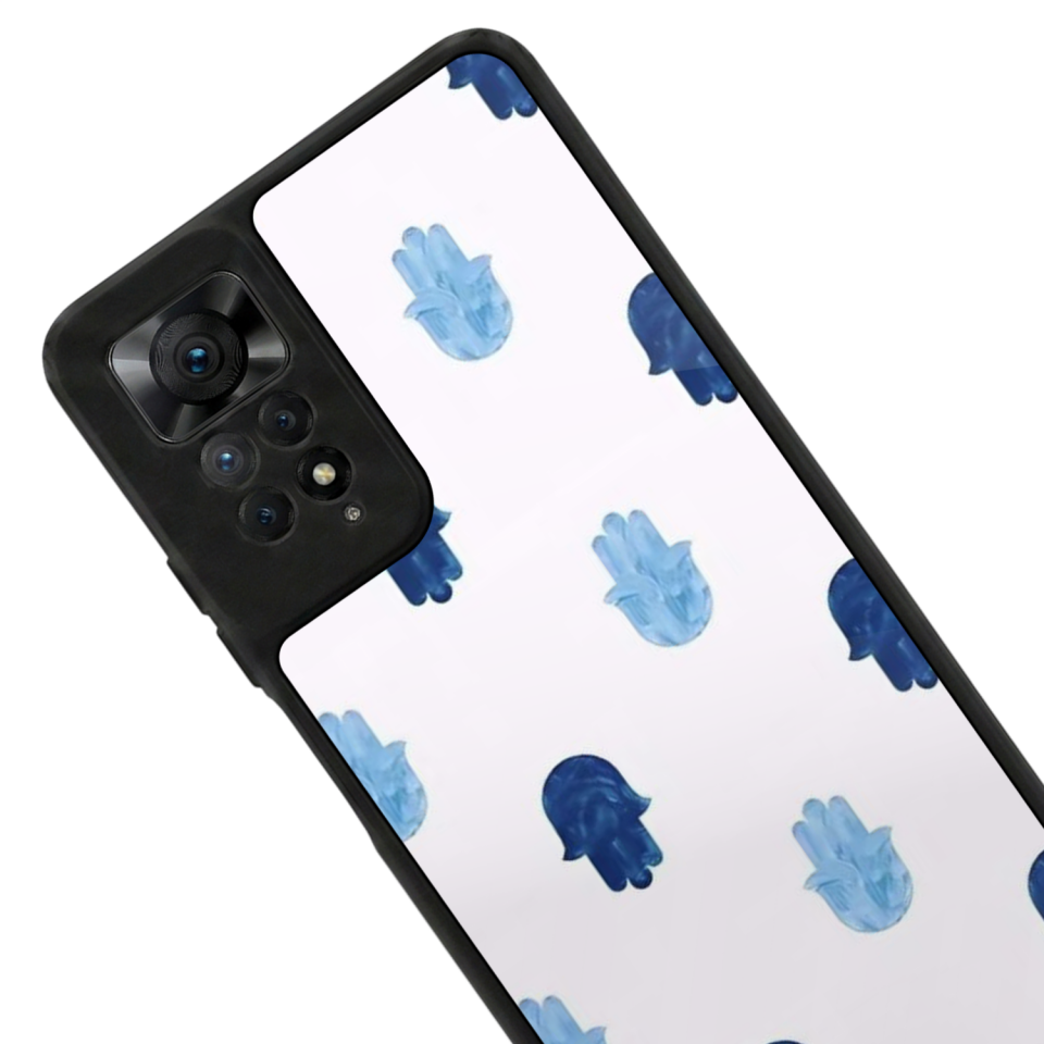 Xiaomi Redmi Note 11 Pro Uyumlu Nazar Tasarımlı Glossy Premium Kılıf