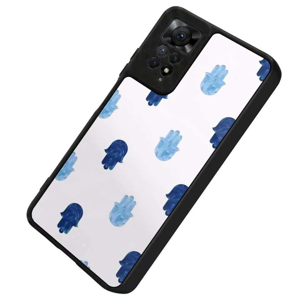 Xiaomi Redmi Note 11 Pro Uyumlu Nazar Tasarımlı Glossy Premium Kılıf