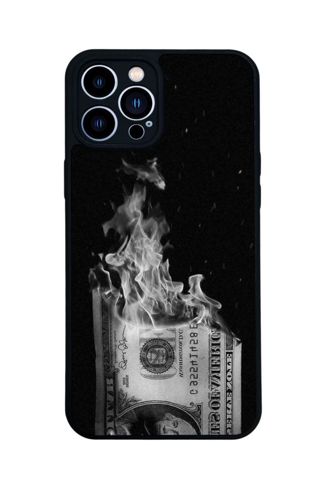 iPhone 13 Pro Max Uyumlu Para Tasarımlı Glossy Premium Kılıf