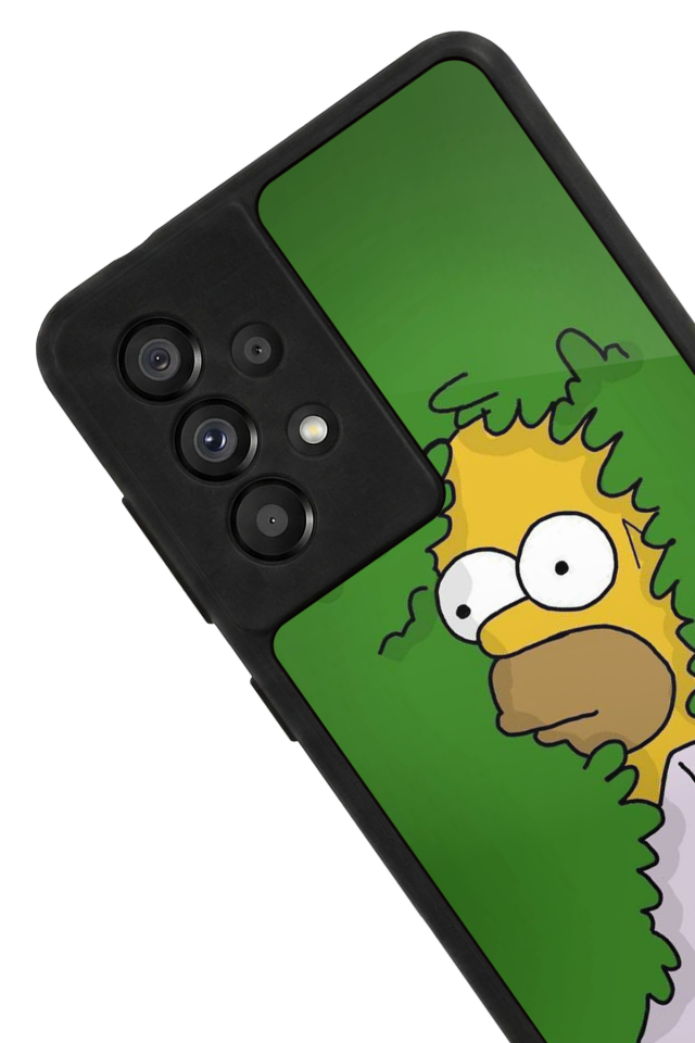 Samsung Galaxy A73 Uyumlu The Simpsons Tasarımlı Glossy Premium Kılıf