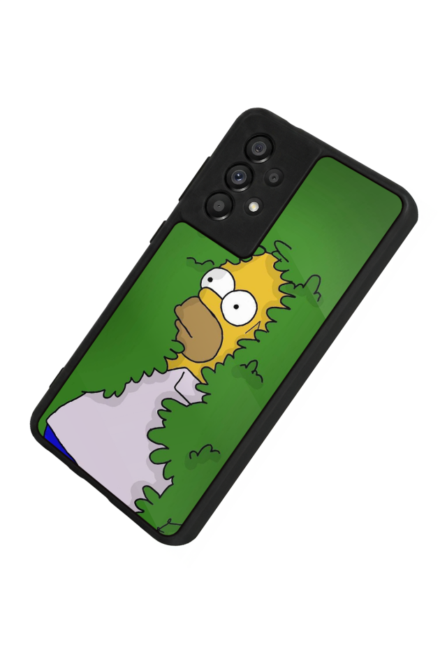 Samsung Galaxy A73 Uyumlu The Simpsons Tasarımlı Glossy Premium Kılıf