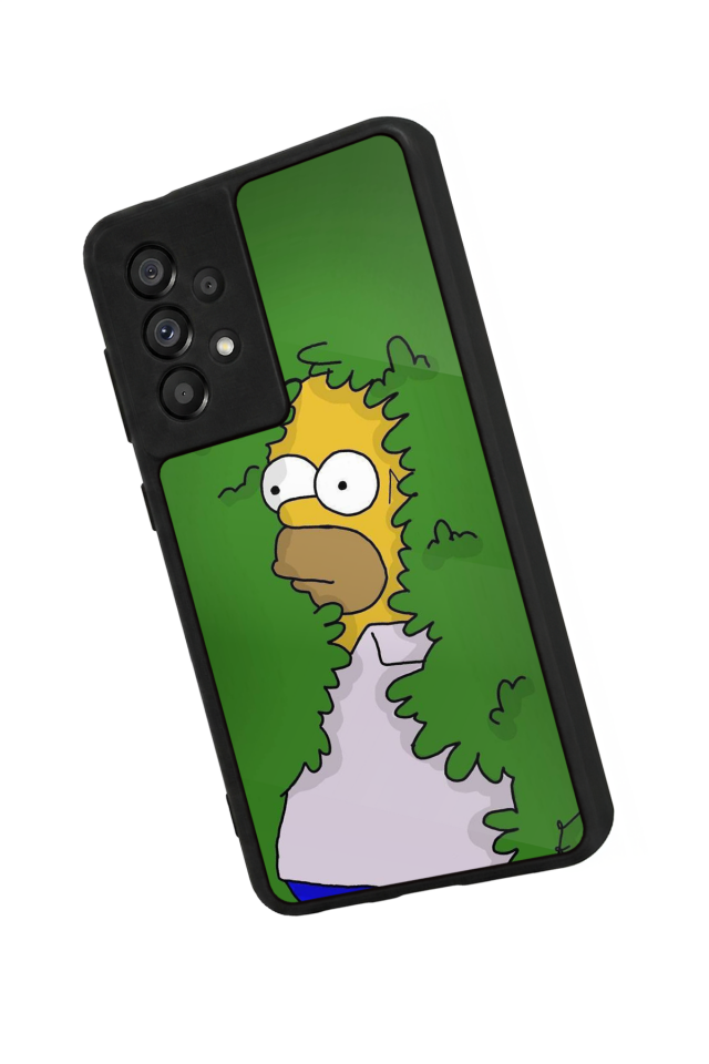 Samsung Galaxy A73 Uyumlu The Simpsons Tasarımlı Glossy Premium Kılıf