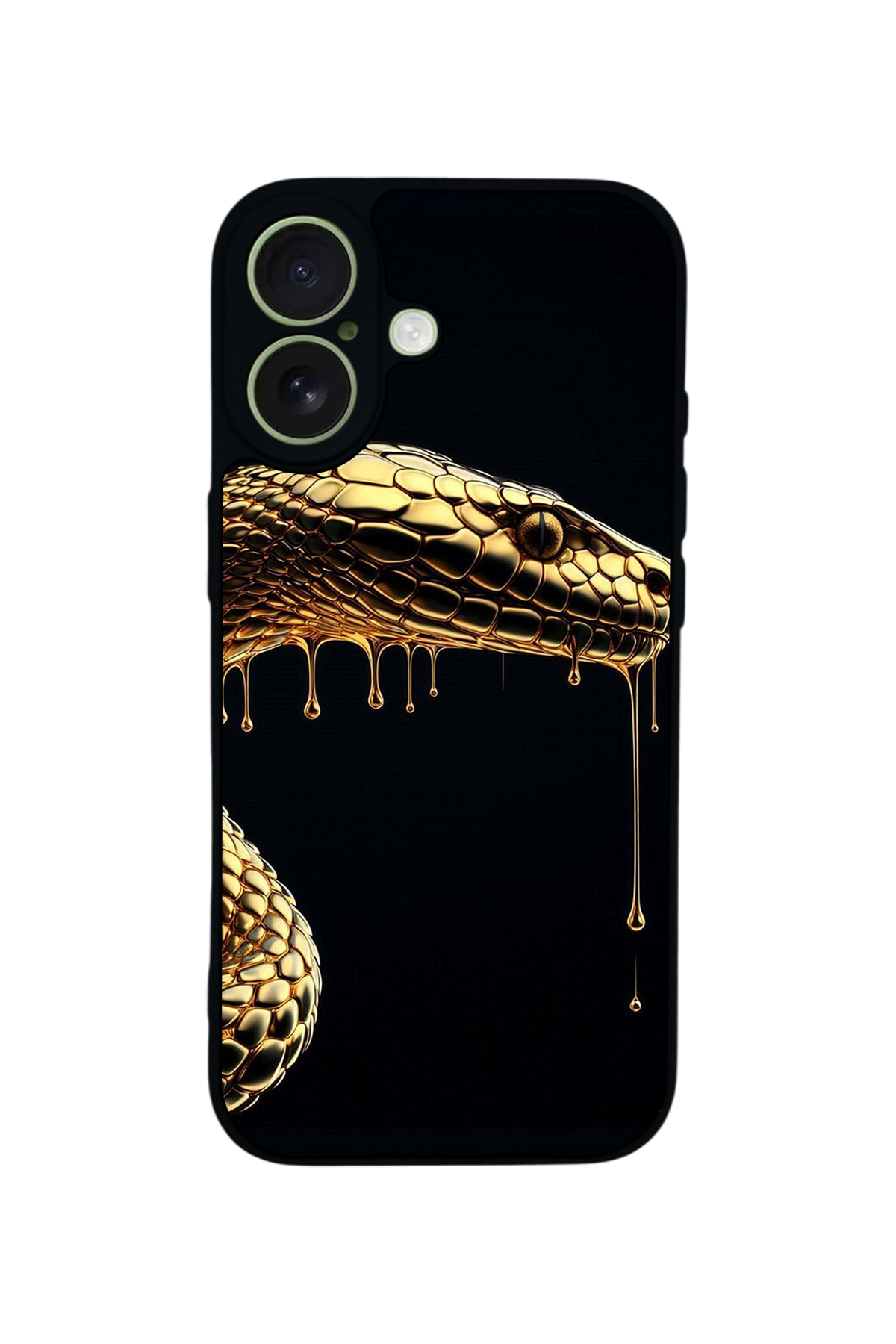 iPhone 17 Uyumlu Yılan Tasarımlı Glossy Premium Kılıf