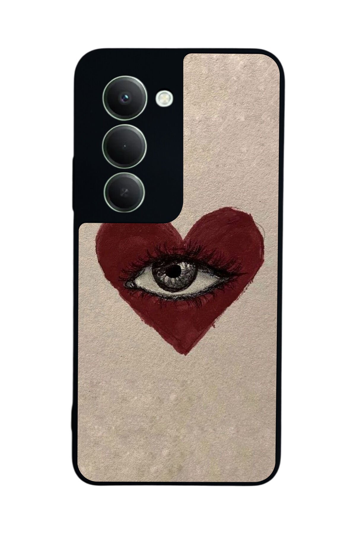 Xiaomi Redmi 15 5G Uyumlu Kalp Love Tasarımlı Glossy Premium Kılıf