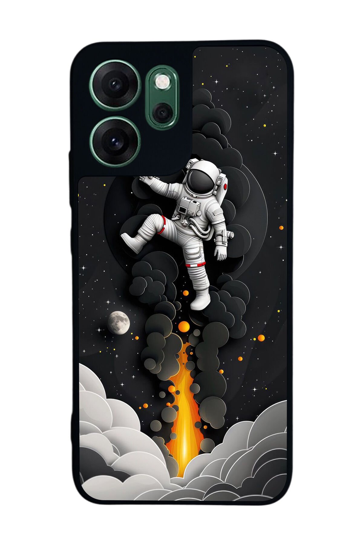 Oppo Reno 14F Uyumlu Kılıf – Yumuşak Silikon, Koruyucu, Şok Emici Kapak