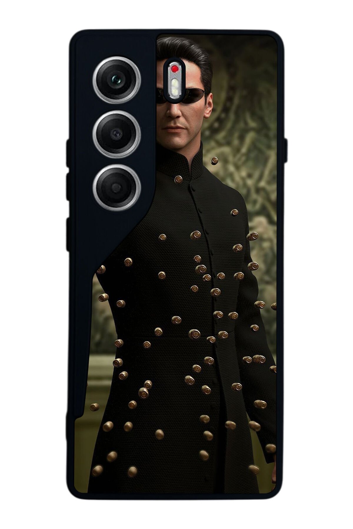 Tecno Camon 40 Uyumlu Matrix Tecno Camon 40 Tasarımlı Glossy Premium Kılıf