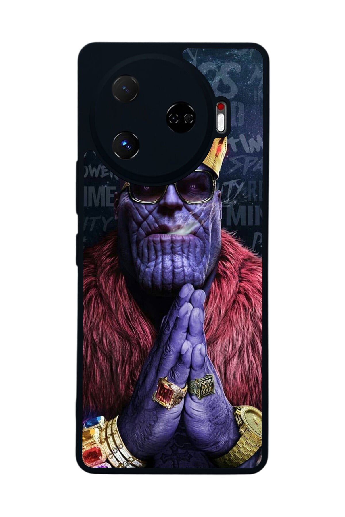 Tecno Camon 30 Pro Uyumlu Thanos Tasarımlı Glossy Premium Kılıf