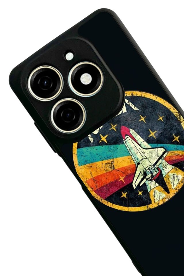 Infınıx Smart 8 Pro Uyumlu Nasa Tasarımlı Glossy Premium Kılıf