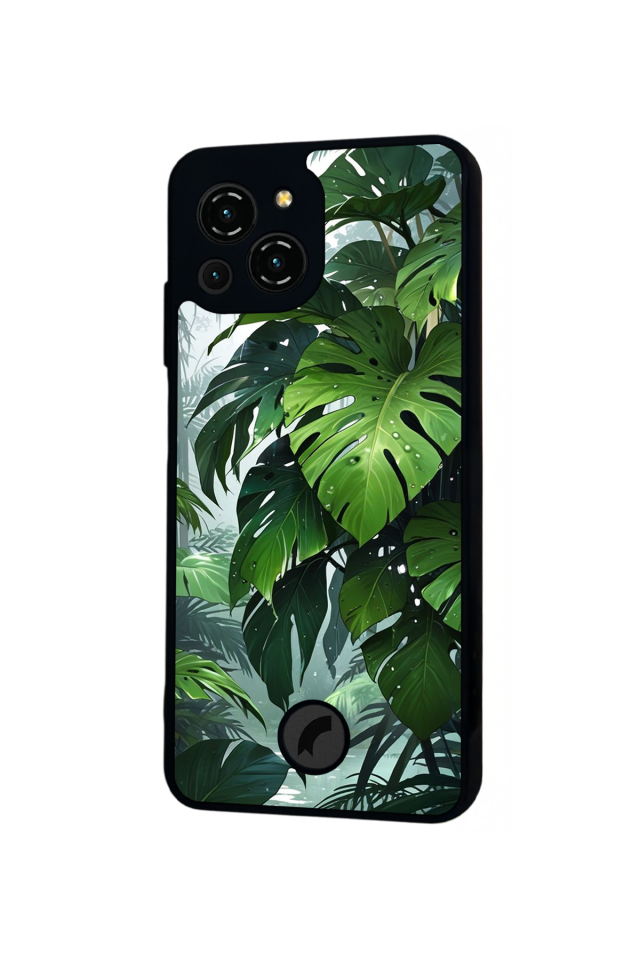 Reeder S23 Pro Max Uyumlu Botanik Tasarımlı Glossy Premium Kılıf