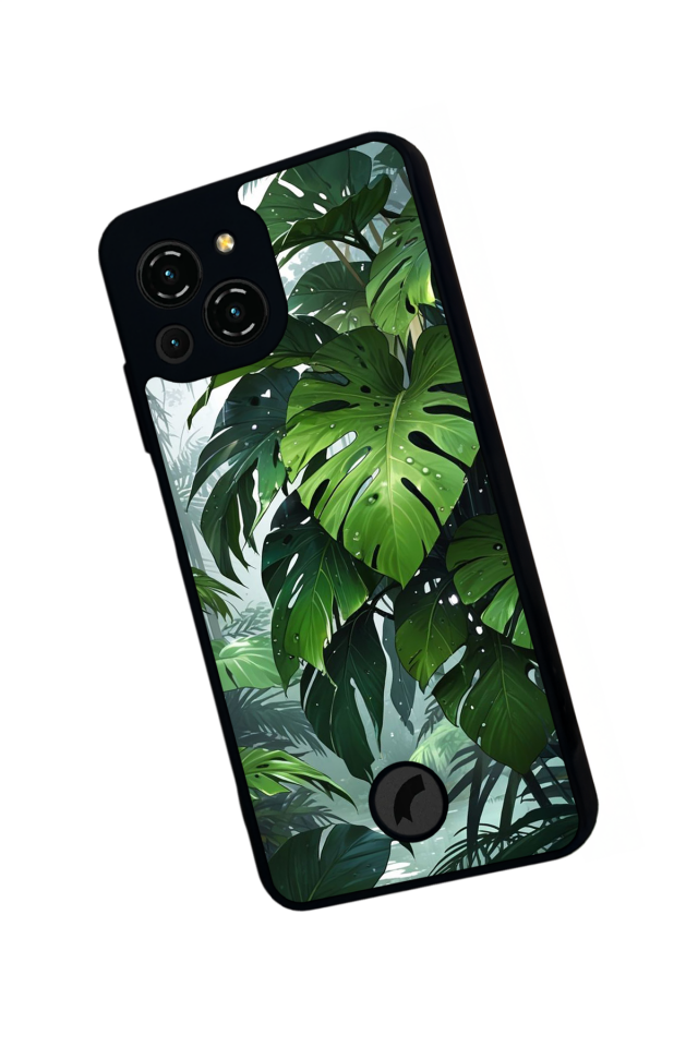 Reeder S23 Pro Max Uyumlu Botanik Tasarımlı Glossy Premium Kılıf