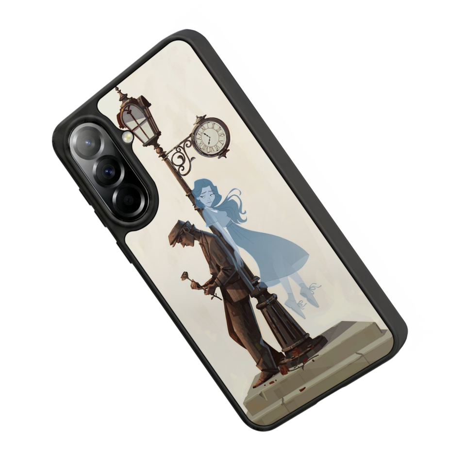 Samsung Galaxy A57 Uyumlu Kalp Love Tasarımlı Glossy Premium Kılıf