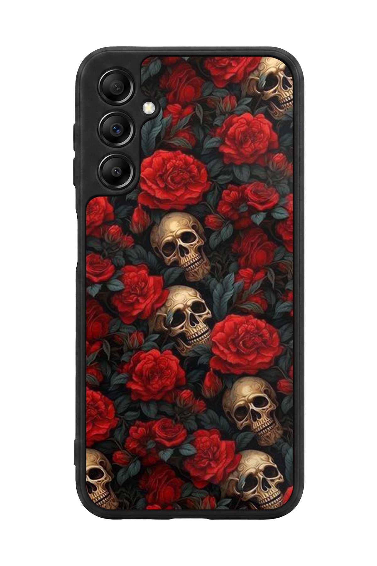 Samsung Galaxy A14 Uyumlu KuruKafa Tasarımlı Glossy Premium Kılıf