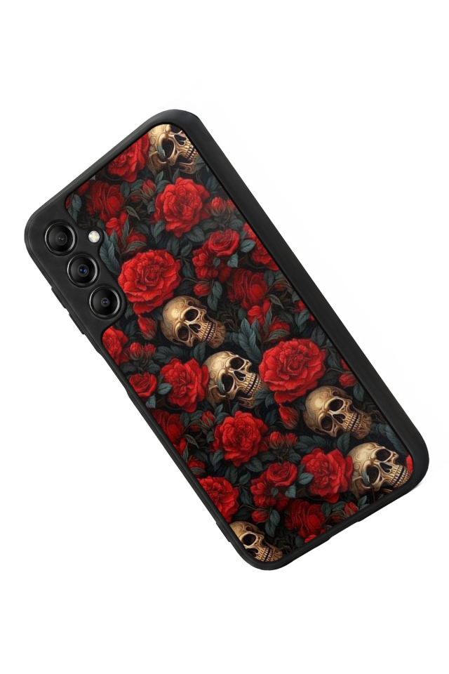 Samsung Galaxy A14 Uyumlu KuruKafa Tasarımlı Glossy Premium Kılıf