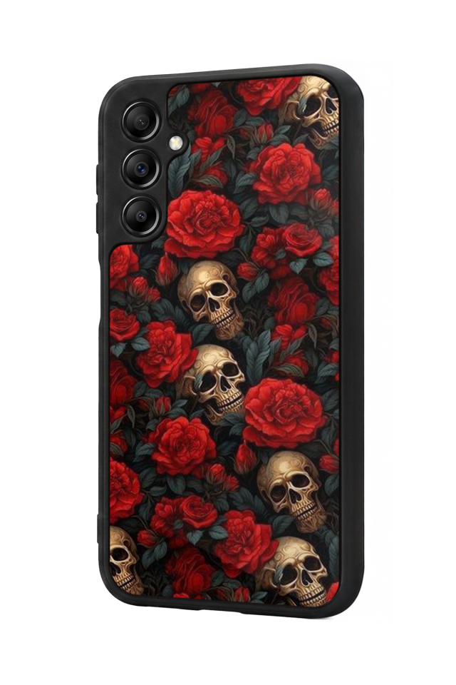 Samsung Galaxy A14 Uyumlu KuruKafa Tasarımlı Glossy Premium Kılıf