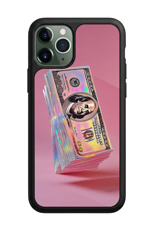 iPhone 11 Pro Max Uyumlu Money Para Tasarımlı Glossy Premium Kılıf