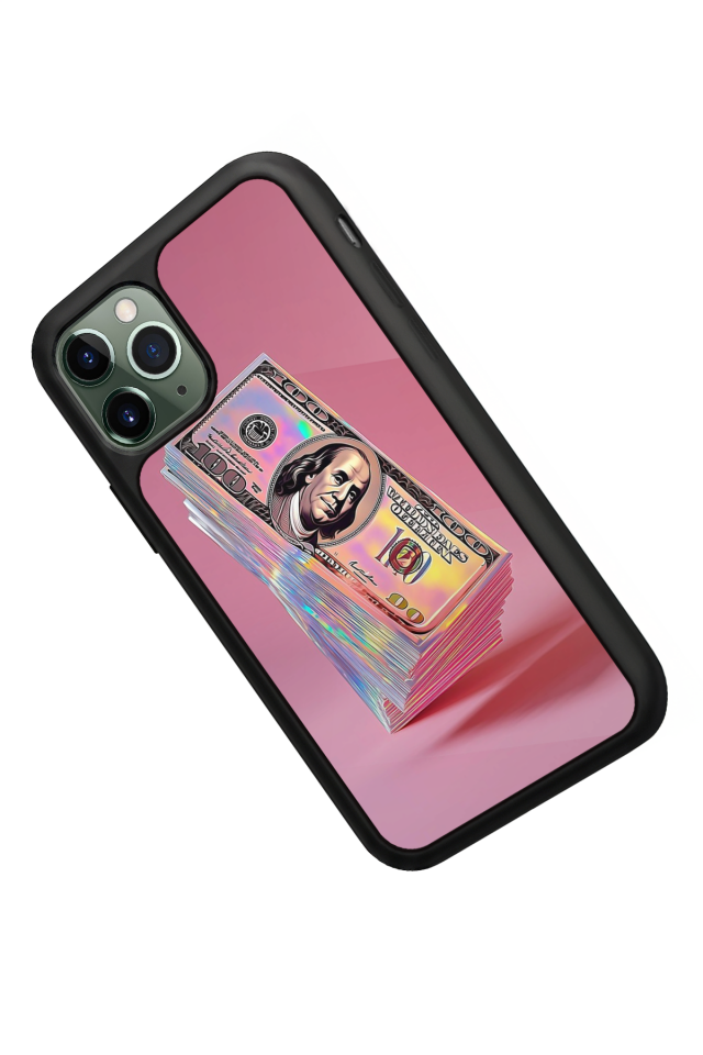 iPhone 11 Pro Max Uyumlu Money Para Tasarımlı Glossy Premium Kılıf