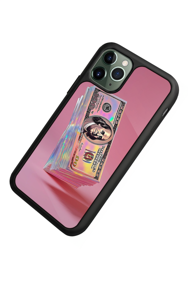 iPhone 11 Pro Max Uyumlu Money Para Tasarımlı Glossy Premium Kılıf