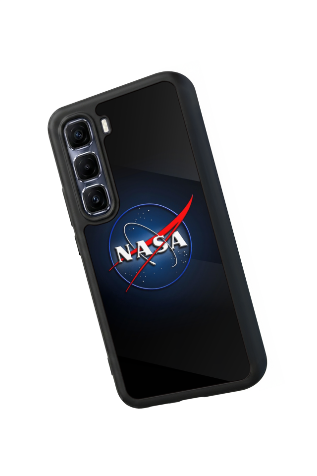 Infinix Hot 60 Pro Plus Uyumlu Nasa Tasarımlı Glossy Premium Kılıf