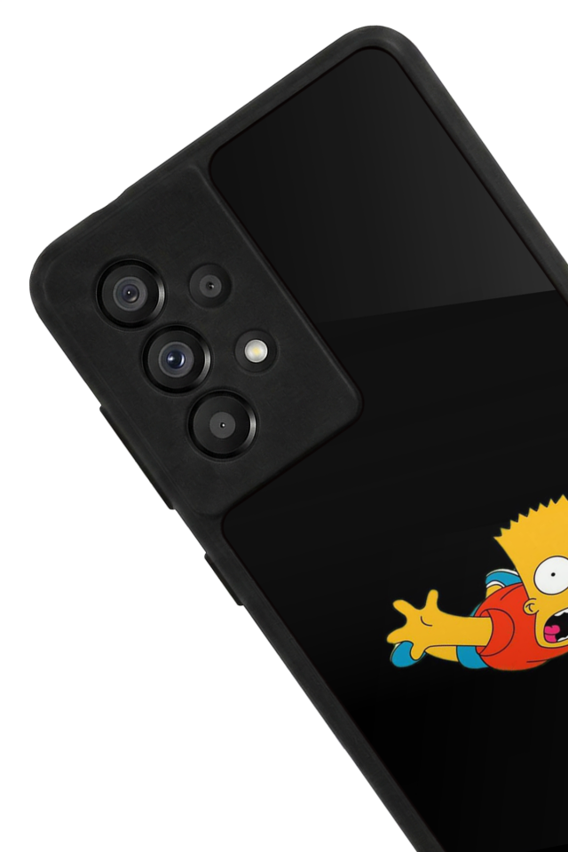 Samsung Galaxy A73 Uyumlu The Simpsons Tasarımlı Glossy Premium Kılıf