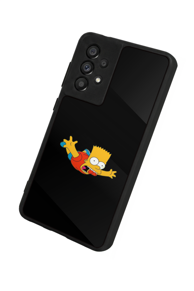 Samsung Galaxy A73 Uyumlu The Simpsons Tasarımlı Glossy Premium Kılıf